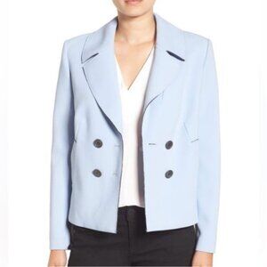 Nordstrom Halogen Light Blue Blazer NEW Size M